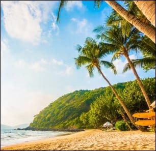 Luxury canary cruise vacation with crystal-clear waters