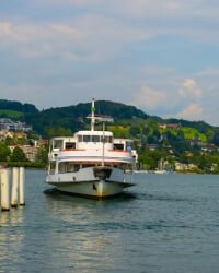  Kids enjoying a fun-filled cruise vacation with water slides and games.